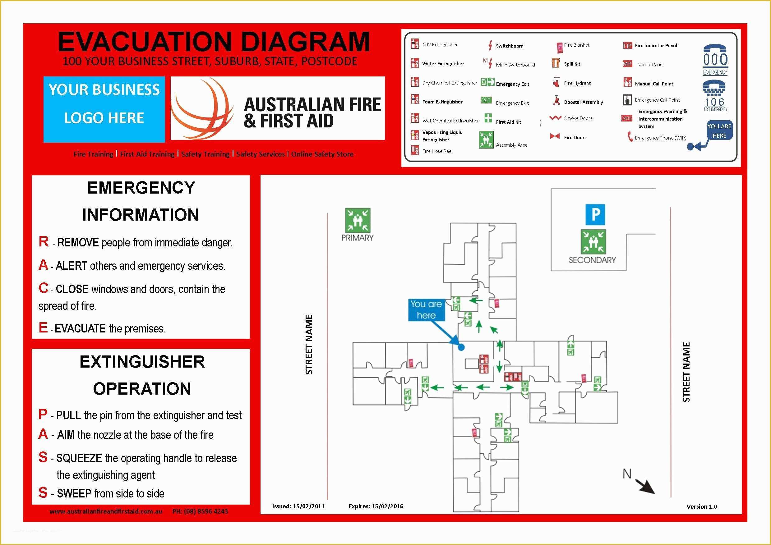 Evacuation Plan Template