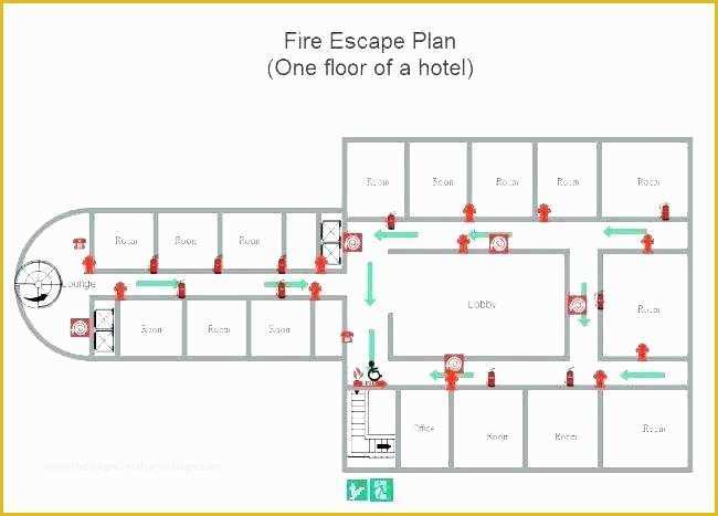 Evacuation Diagram Template Free Of Emergency Exit Routes Template Map Co Evacuation Fire