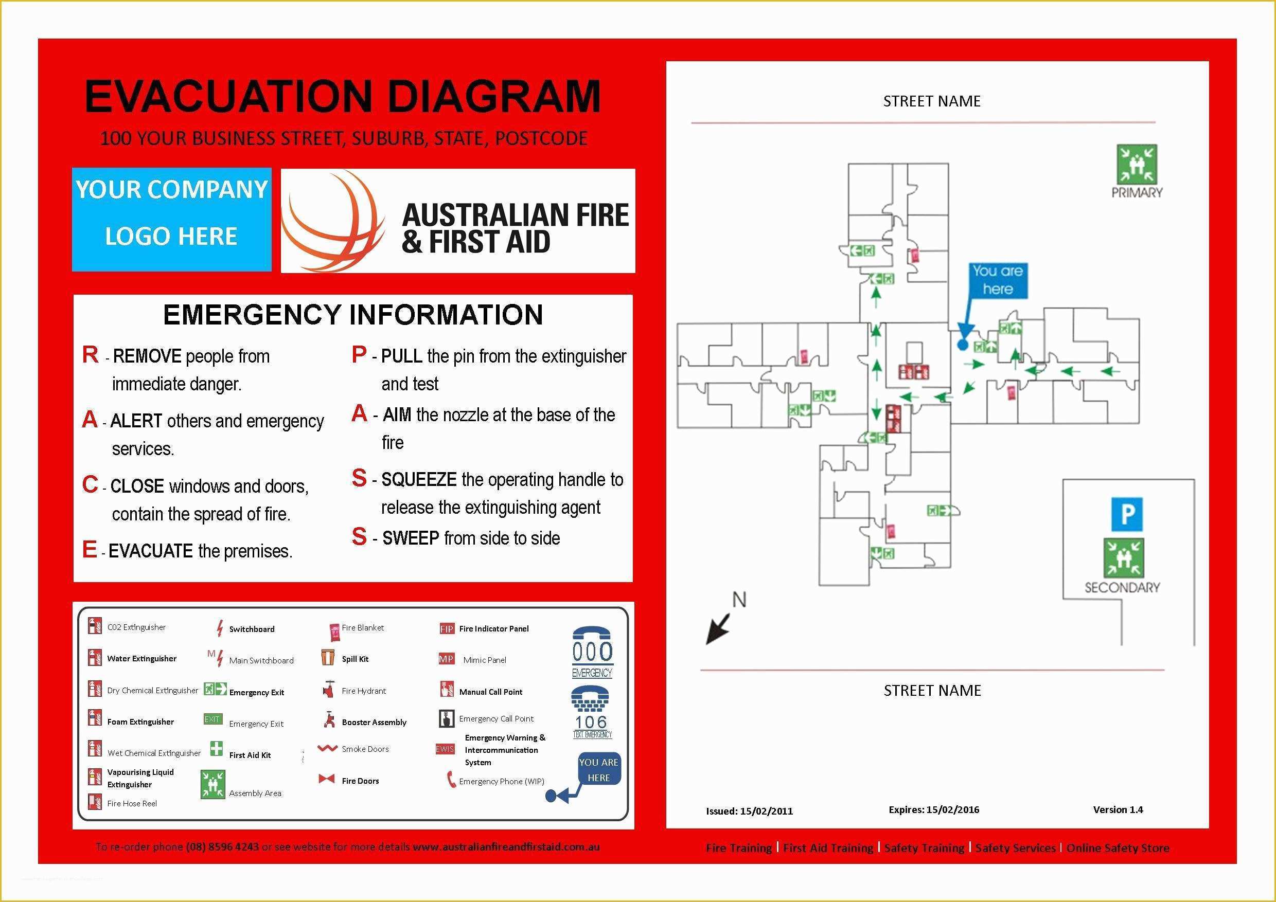 Evacuation Diagram Template Free Of Evacuation Plan Template Australia Templates Resume