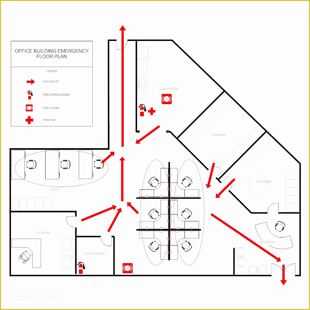 Evacuation Diagram Template Free Of Fice Evacuation Plan