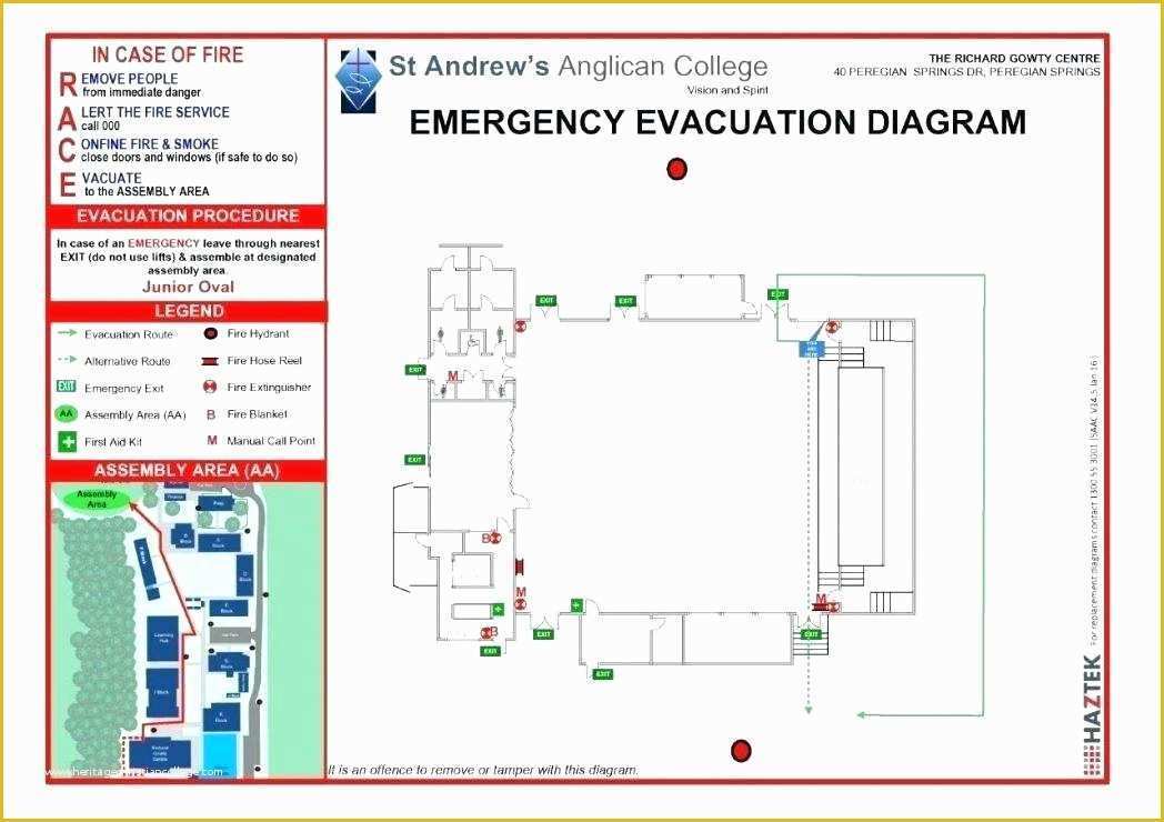Evacuation Diagram Template Free Of Fire Evacuation Plan Template Ant Free Templates Emergency