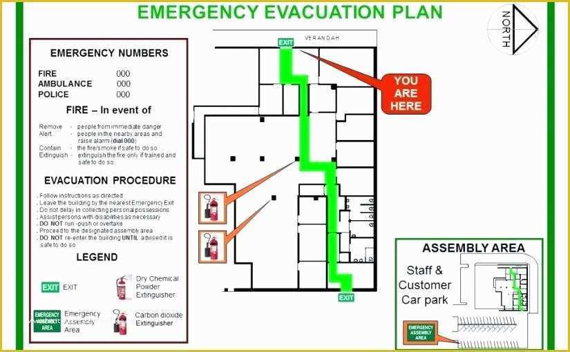 Evacuation Diagram Template Free Of Fire Evacuation Procedure Template