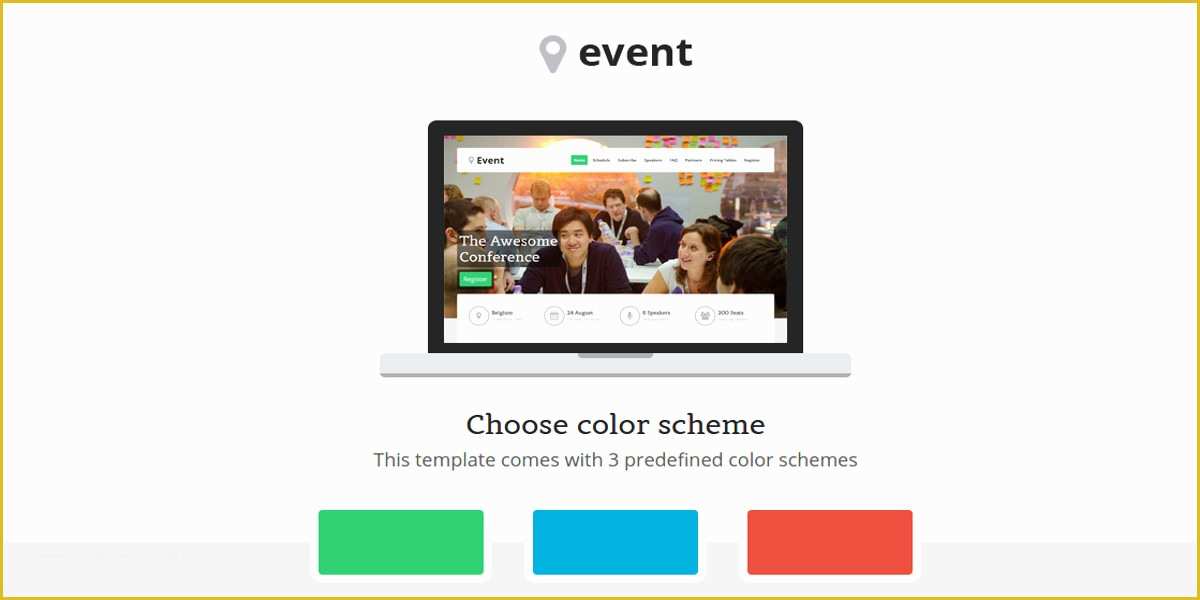 Event Landing Page Template Free Of 13 HTML Landing Page themes & Templates