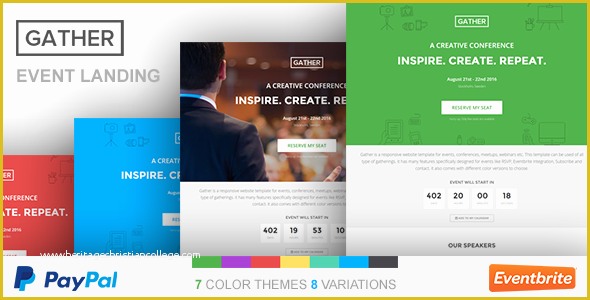 Event Landing Page Template Free Of 20 Best Responsive Entertainment Landing Page Templates