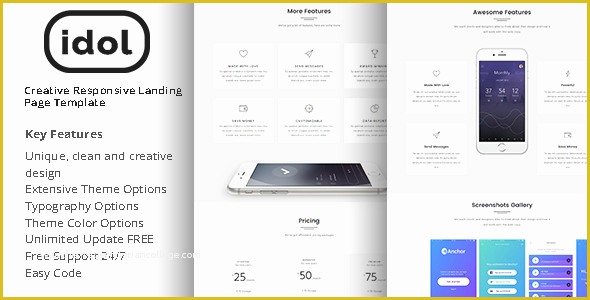 Event Landing Page Template Free Of Sample theme 120 Best Responsive Landing Page Templates
