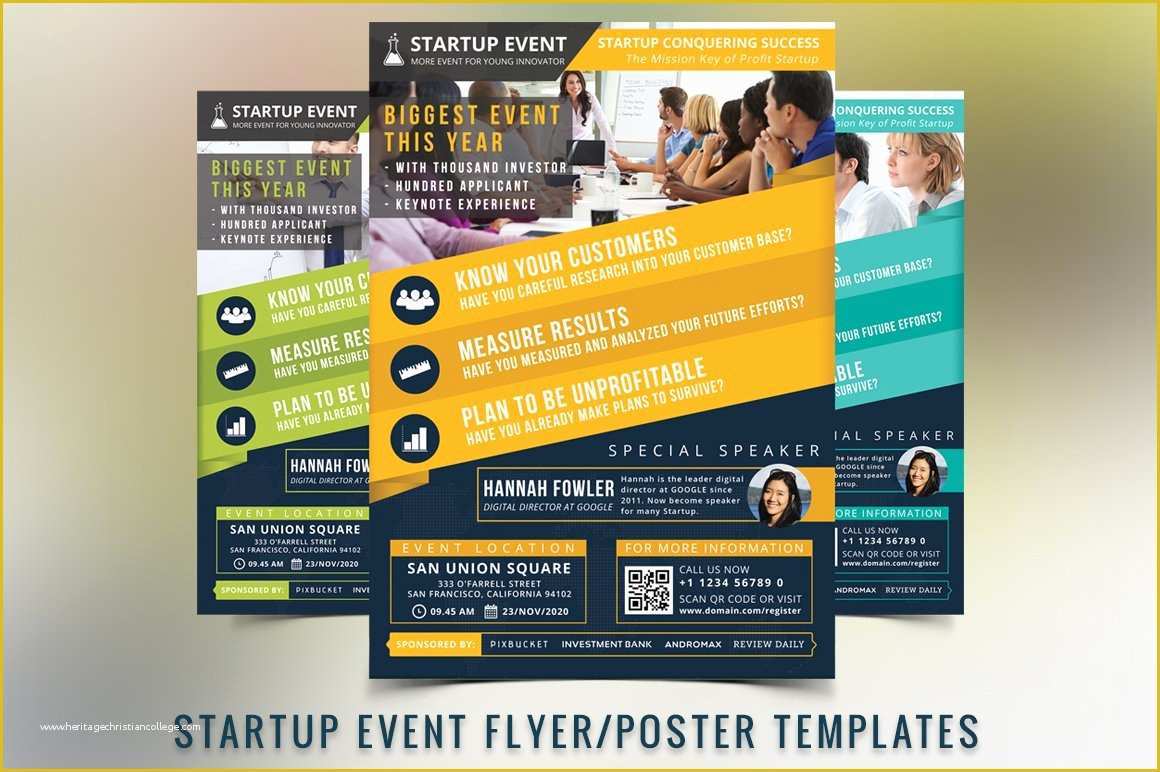 Event Poster Templates Free Of Startup event Flyer Template Flyer Templates Creative
