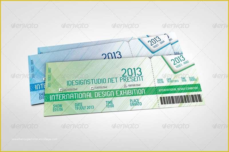 Event Ticket Template Psd Free Download Of 15 Free event Ticket Mockups Psdtemplatesblog