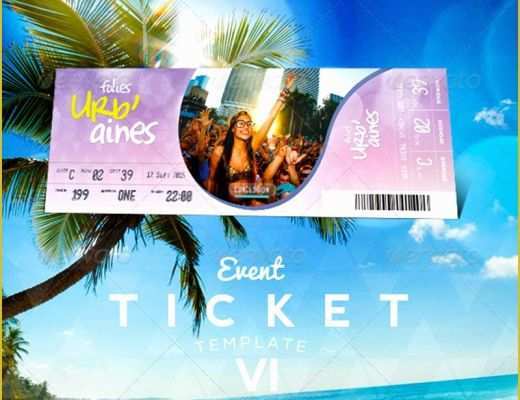 Event Ticket Template Psd Free Download Of 18 event Ticket Templates Psd Psdtemplatesblog