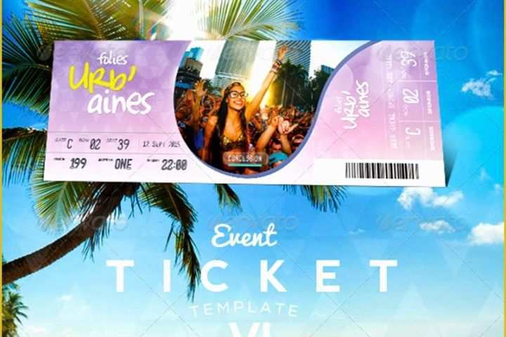 Event Ticket Template Psd Free Download Of 18 event Ticket Templates Psd Psdtemplatesblog