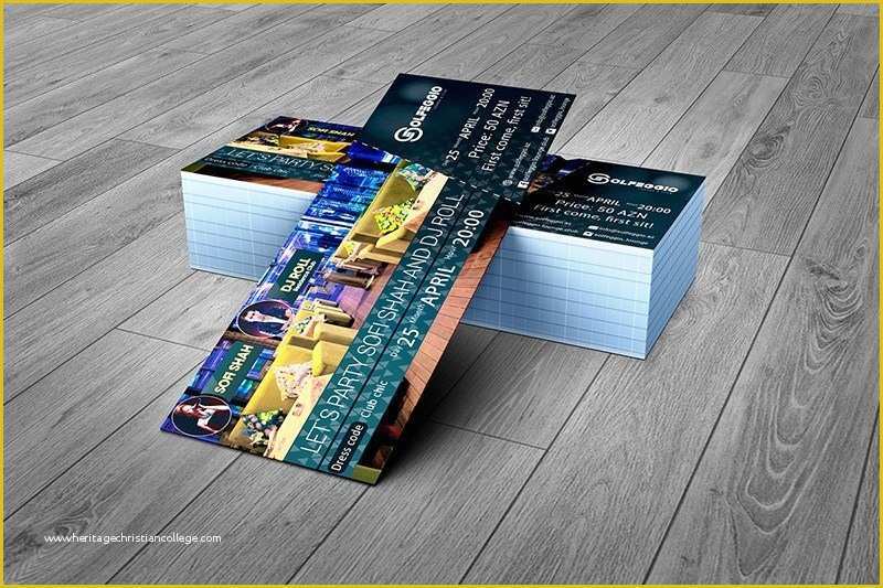 Event Ticket Template Psd Free Download Of 18 event Ticket Templates Psd Psdtemplatesblog