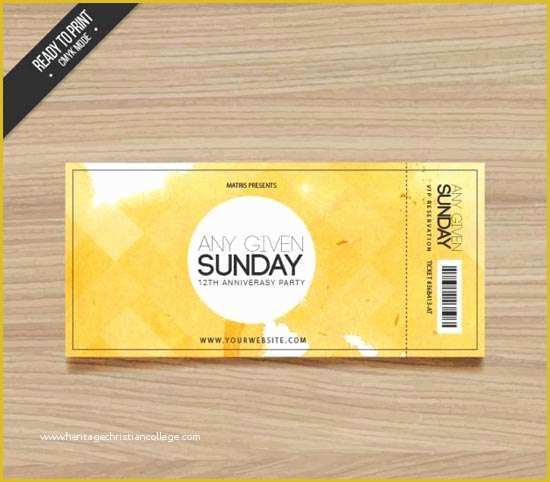 Event Ticket Template Psd Free Download Of 28 Free Ticket Templates & Psd Mockups Xdesigns