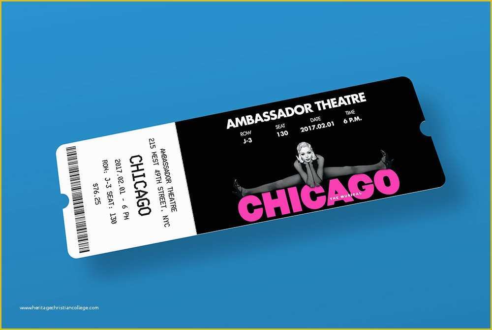 Event Ticket Template Psd Free Download Of Entry Ticket Mockup Free Psd