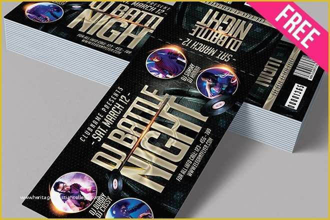 Event Ticket Template Psd Free Download Of Free Psd event Tickets Free Psd Templatesa Collection Of