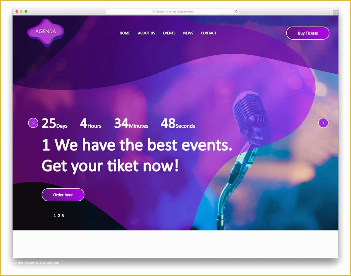 Event Website Template Free Of 21 Best Free event Website Templates that event Managers