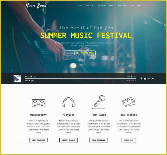 Event Website Template Free Of 21 event Website themes & Templates