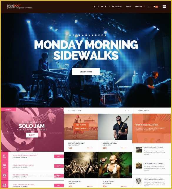 Event Website Template Free Of 21 event Website themes & Templates