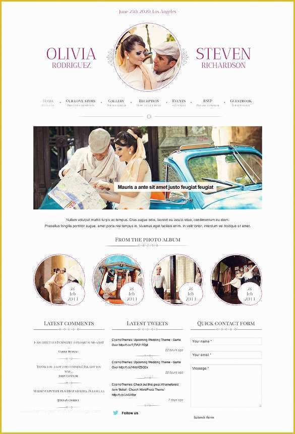 Event Website Template Free Of 33 event Planning Website themes &amp; Templates