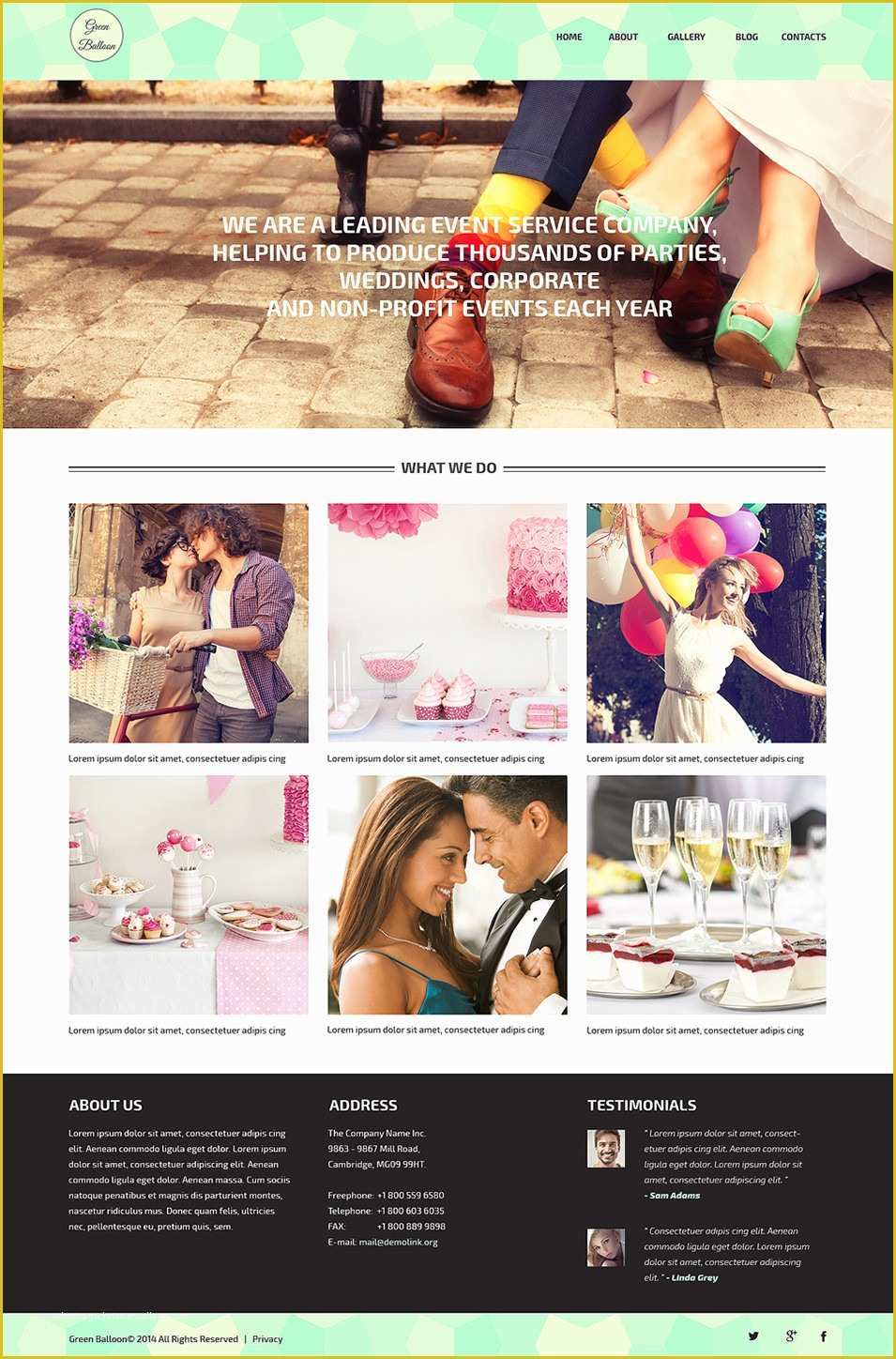 Event Website Template Free Of 33 event Planning Website themes & Templates