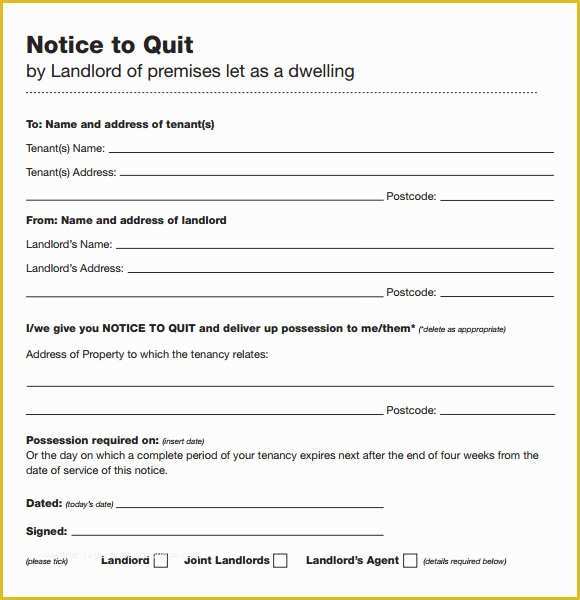Eviction Notice Template Pennsylvania Free Of 10 Best Of Pa Notice to Quit Template Pa Eviction