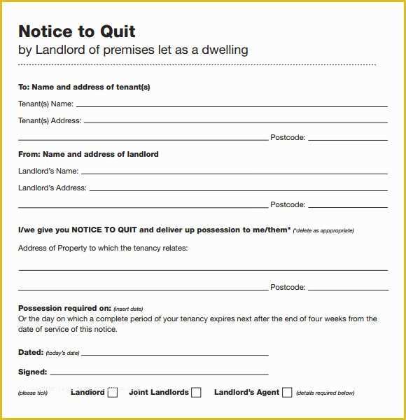 Eviction Notice Template Pennsylvania Free Of 10 Best Of Pa Notice to Quit Template Pa Eviction