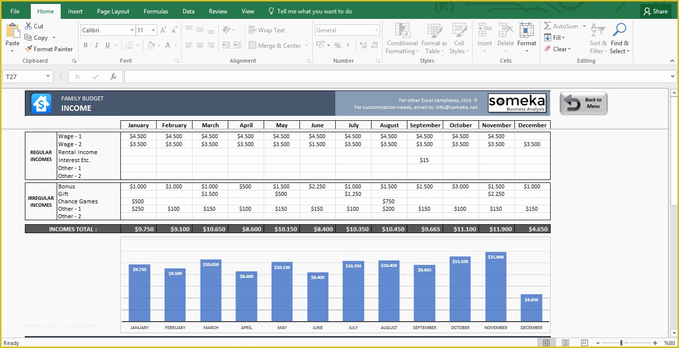 Excel Budget Template Free Of Family Bud Excel Bud Template for Household