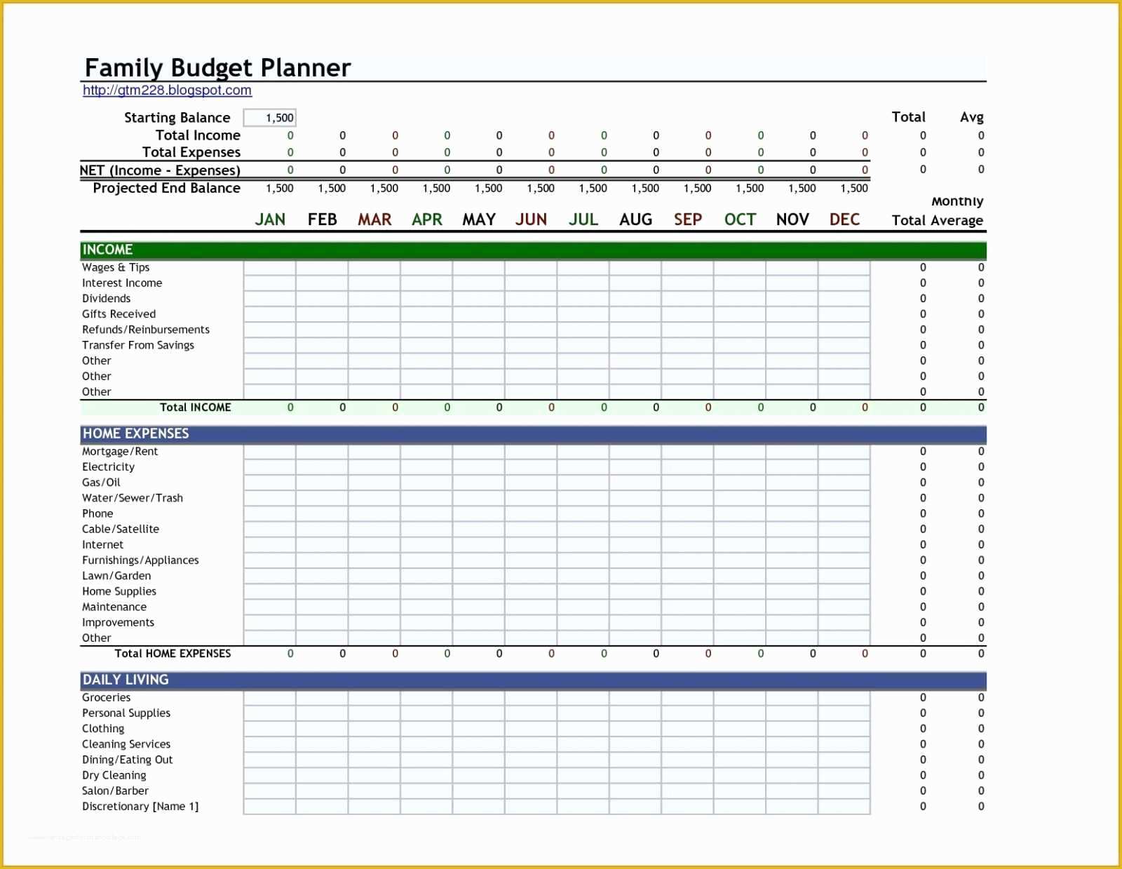 Excel Budget Template Free Of Monthly Bud Planner Template Excel Example Of