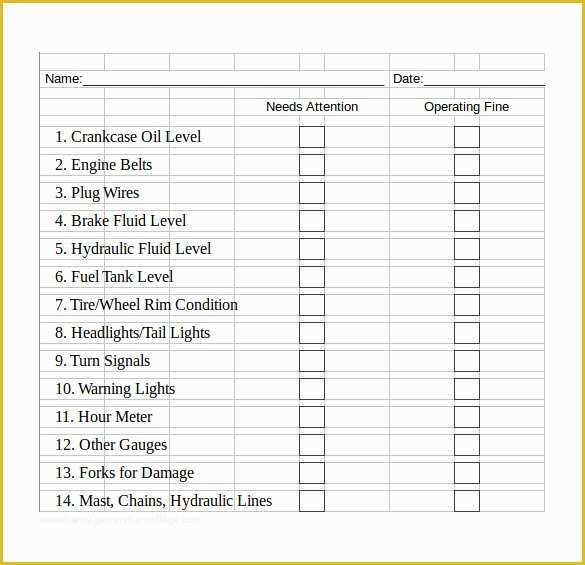 Excel List Templates Free Of 6 Excel Checklist Templates – Samples Examples &amp; formats