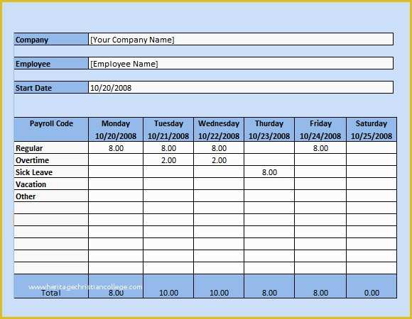 timesheet excel template hour calculator