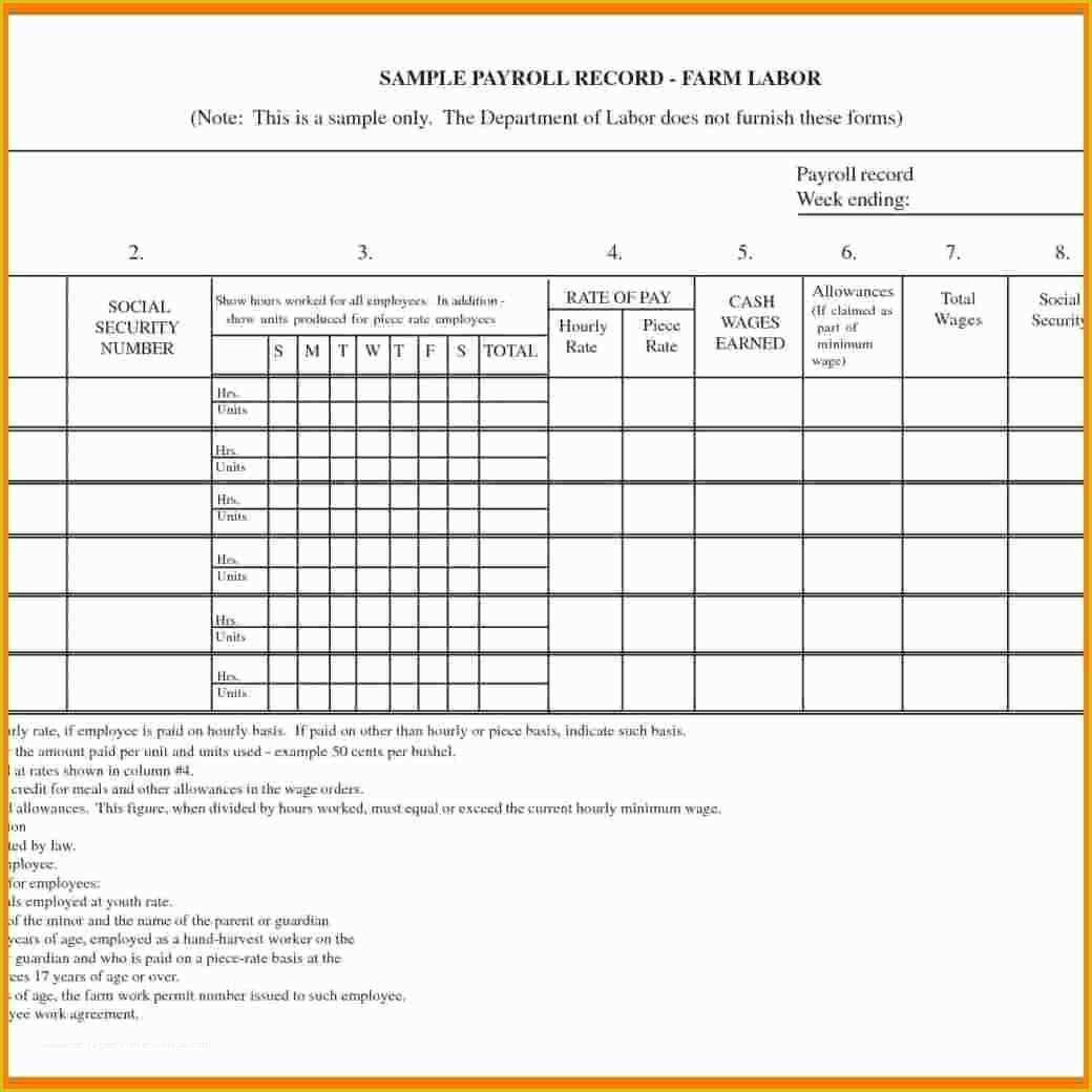 Excel Payroll Calculator Template Free Download Of 5 Sample Payroll Spreadsheet
