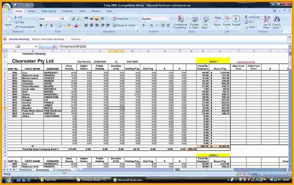 Excel Payroll Calculator Template Free Download Of 8 Excel Payroll Calculator Template