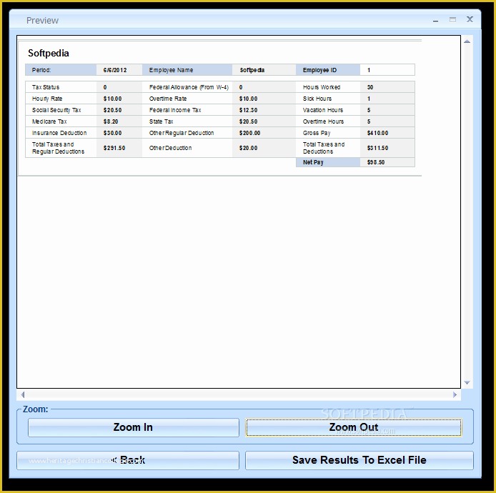 Excel Payroll Calculator Template Free Download Of Download Excel Payroll Calculator Template software 7 0