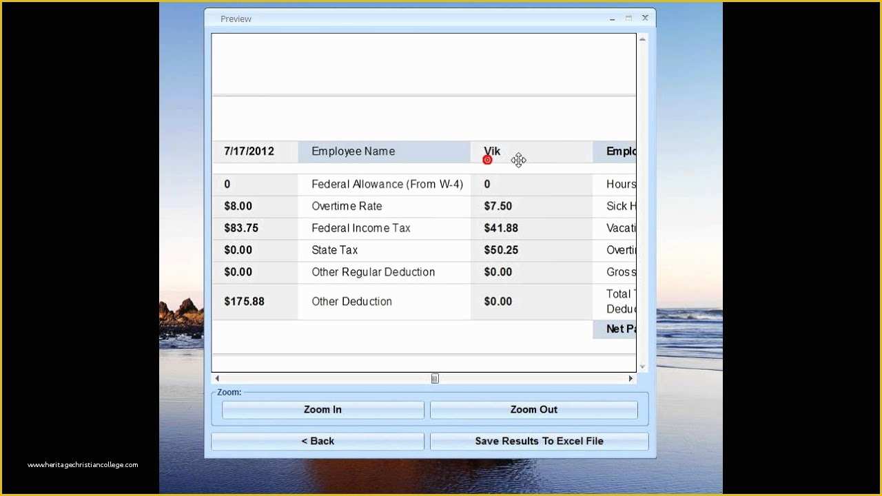 Excel Payroll Calculator Template Free Download Of Excel Payroll Calculator Template software
