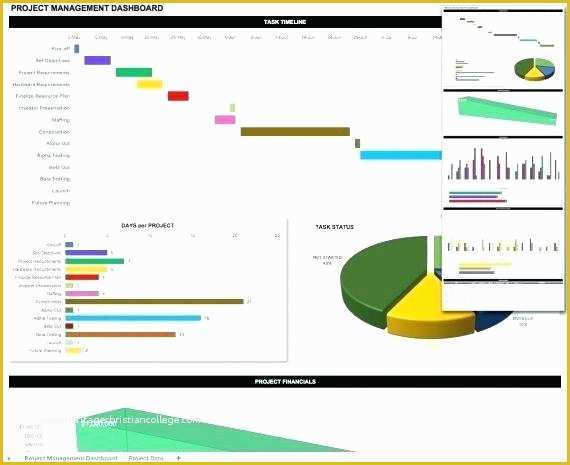 Excel Project Management Dashboard Template Free Of Dashboard Excel Template Project Dashboard Template Excel