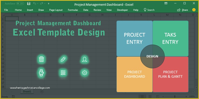 Excel Project Management Dashboard Template Free Of Project Management Dashboard Excel Template Free Download