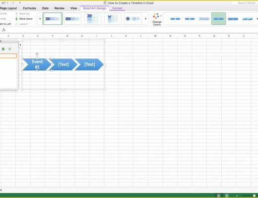 Excel Timeline Template Free Of How to Create A Timeline In Excel &amp; Template