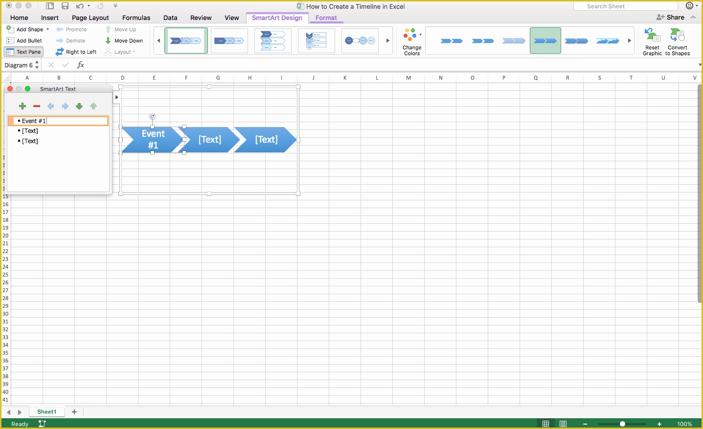 Excel Timeline Template Free Of How to Create A Timeline In Excel & Template