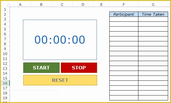 Excel Vba Templates Free Download Of A Collection Free Excel Templates for Your Daily Use