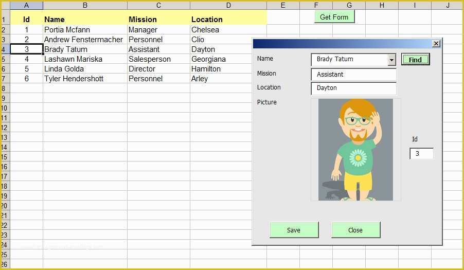 Excel Vba Templates Free Download Of In Userform
