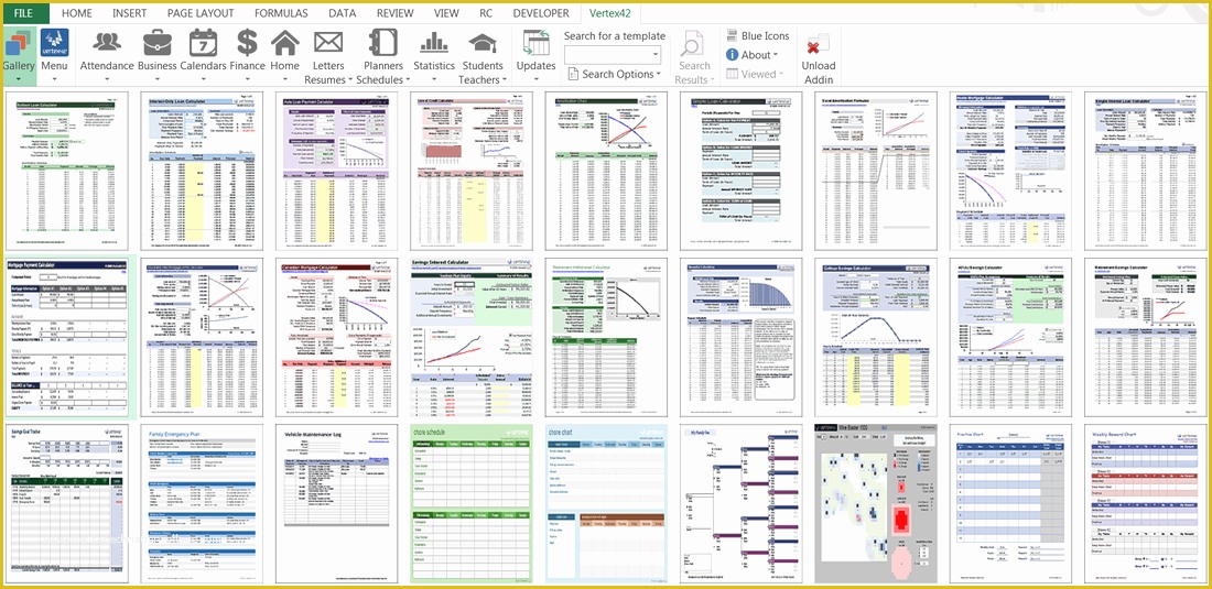 Excel Vba Templates Free Download Of Vertex42 Template Gallery Excel