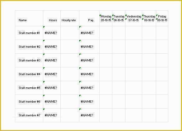Excel Work Schedule Template Free Of 17 Daily Work Schedule Templates & Samples Doc Pdf