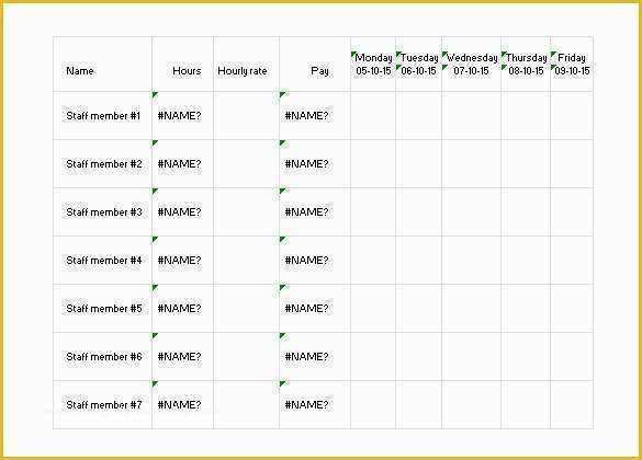 Excel Work Schedule Template Free Of 17 Daily Work Schedule Templates &amp; Samples Doc Pdf