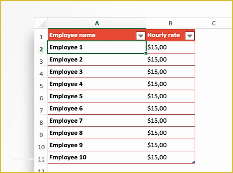 Excel Work Schedule Template Free Of Best Free Excel Schedule Template for Employee Scheduling