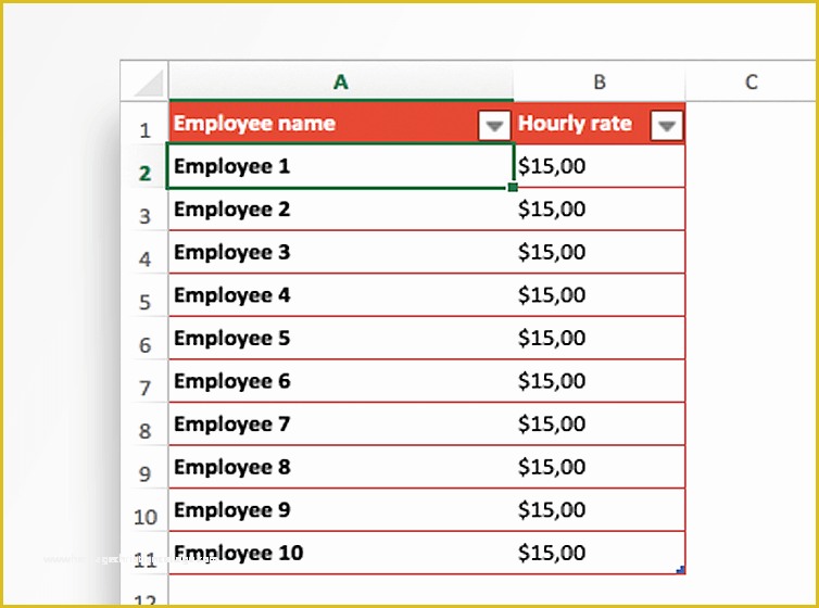 Excel Work Schedule Template Free Of Best Free Excel Schedule Template for Employee Scheduling