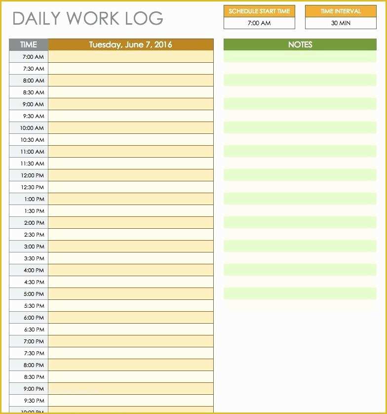 Excel Work Schedule Template Free Of Excel Work Schedule Template Daily Free Templates Planner 2010