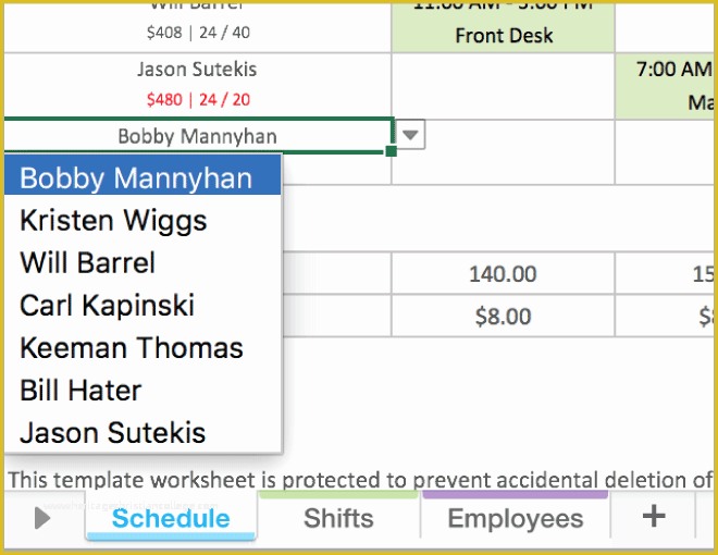 Excel Work Schedule Template Free Of Free Excel Employee Scheduling Template