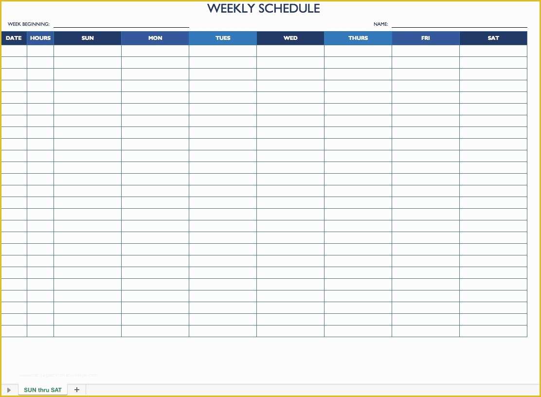 Excel Work Schedule Template Free Of Work Schedule Template Free Beepmunk