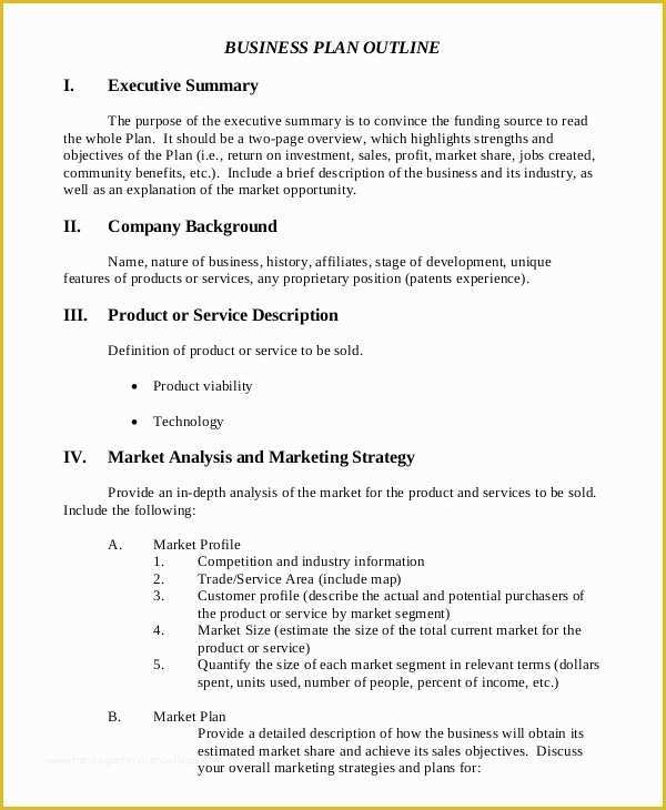 Executive Summary Business Plan Template Free Of Sample Executive Summary 8 Examples In Pdf Word