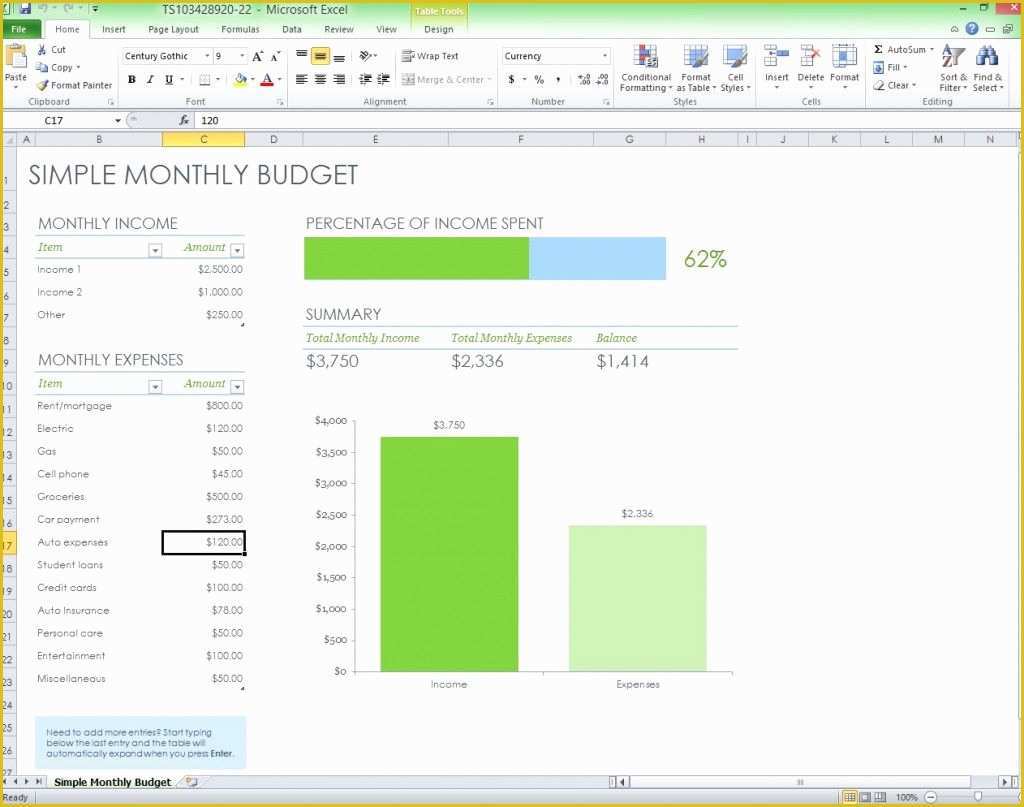 Expenses Template Excel Free Of Download Free Monthly Bud Excel Template From
