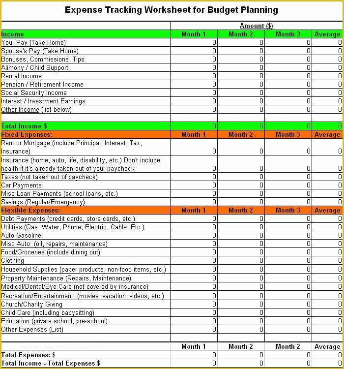 Expenses Template Excel Free Of Printable Monthly In E and Expense Worksheet 8 Best