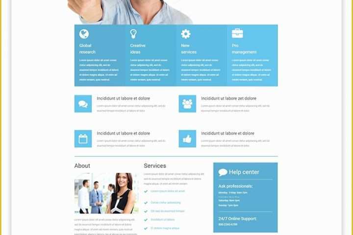 Expression Web Templates Free Responsive Of Free Business Responsive Website Template